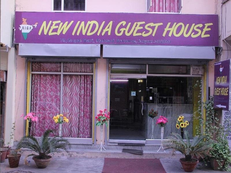 Hotel New India Guest House Jaipur Exterior photo